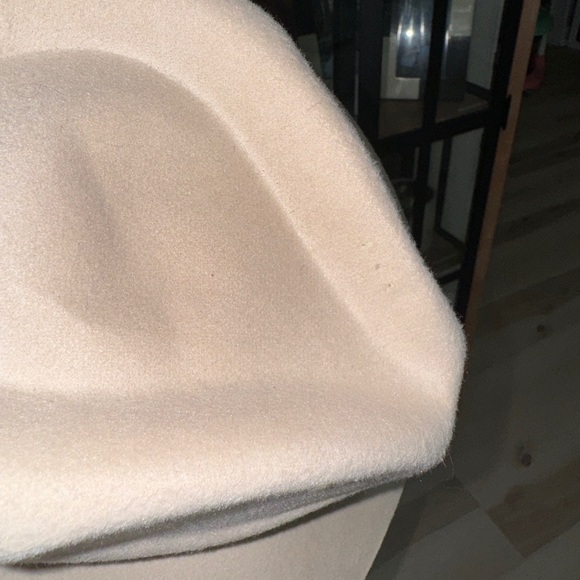 Teressa Foglia x Curateur western cowboy hat beige sand wide brim wool felt boho - Picture 10 of 12